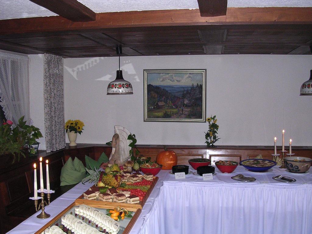 Landgasthof Zum Schwanen Hornberg Bagian luar foto